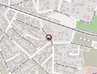 Carte de Distri 44 à Pornichet