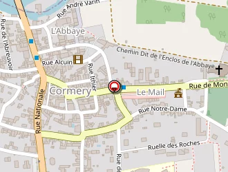 Carte de Perrault Christophe à Cormery