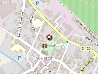 Carte de Hérau Violaine à Thouarcé