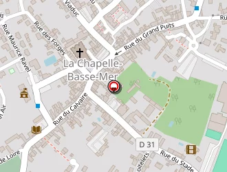 Carte de Le Relax à Chapelle-basse-mer (la)