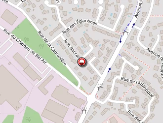 Carte de Les Balladins à Carquefou