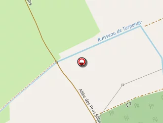 Carte de Cottage Les Moriers à Rivarennes