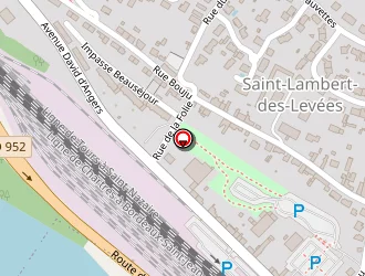 Carte de Savelys à Saumur