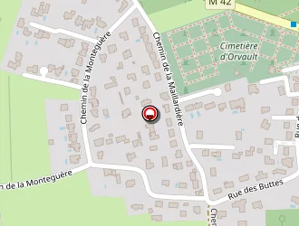 Carte de Pr2i Conseil à Orvault