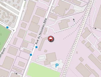 Carte de S.n.r.a. (société Nantaise Recyclage Automobile) à Carquefou