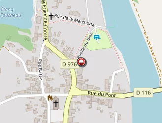 Carte de Salle Polyvalente à Lamarche-sur-saône