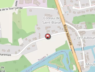 Carte de Auger Philippe à Truyes