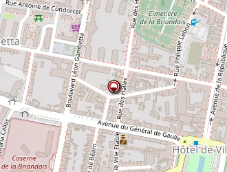 Carte de Bertex à Saint-nazaire