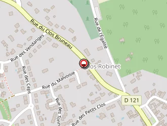 Carte de Le Rastignac à Artannes-sur-indre