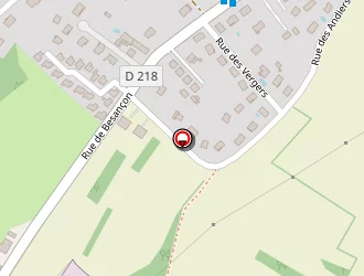 Carte de Franche Comté Câblage à Thise