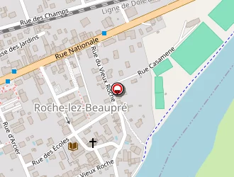 Carte de Vitte Espace Verts à Roche-lez-beaupré