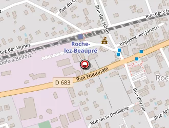 Carte de Tg Finances à Roche-lez-beaupré