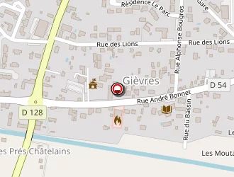 Carte de Vival à Gièvres