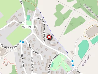 Carte de Pro Sécurité à École-valentin