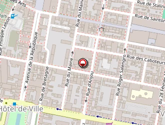 Carte de La Poste à Saint-nazaire