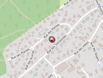 Carte de Les Terrasses à Roche-lez-beaupré