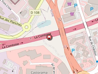 Carte de Castorama à École-valentin