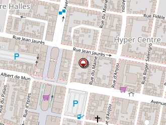 Carte de Au Brillant Bleu à Saint-nazaire