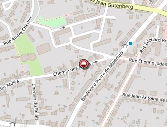 Carte de Les Cours De Sandrine à Saint-nazaire