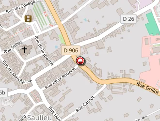 Carte de Centre Social à Saulieu