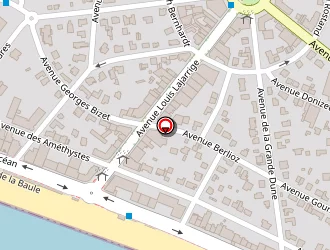 Carte de Multimer Immobilier à Baule-escoublac (la)