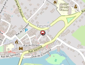 Carte de Commune Pesmes à Pesmes