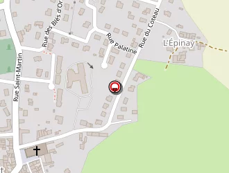 Carte de Pohu (ets) à Fuilet (le)