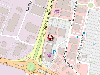 Carte de B&b Hôtel à Marsannay-la-côte