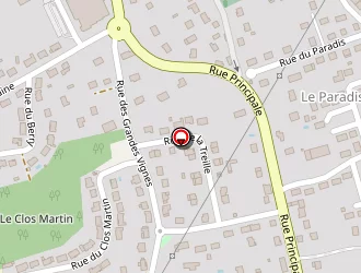 Carte de Garage Tessier à Veigné