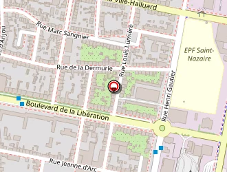 Carte de Subway à Saint-nazaire