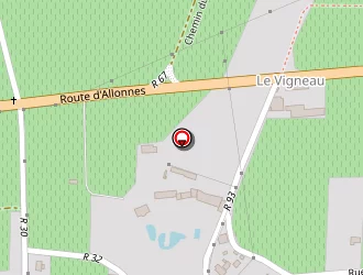 Carte de Moreau (ets) à Saint-nicolas-de-bourgueil