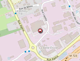 Carte de Satel-cidel à Carquefou