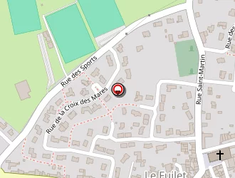 Carte de Gîte De La Barbotine à Fuilet (le)