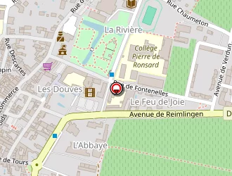 Carte de Cinéma Abbaye à Bourgueil