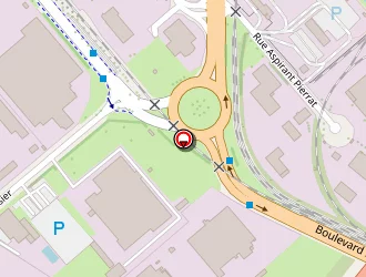 Carte de Hs Aérospace Dijon à Longvic