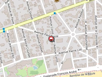 Carte de La Réserve à Baule-escoublac (la)