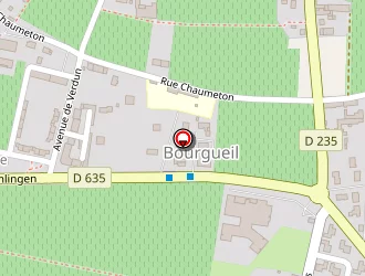 Carte de Maison Familiale Rurale à Bourgueil