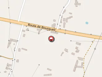 Carte de Taveau Robert à Brain-sur-allonnes