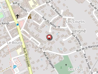 Carte de Piscin Garden à Veigné