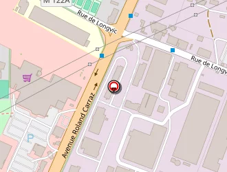 Carte de Auchan Drive à Chenôve