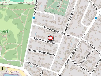 Carte de Hôtel Les Nids à Croisic (le)