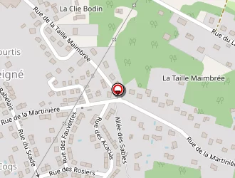 Carte de Claux Cédric à Veigné