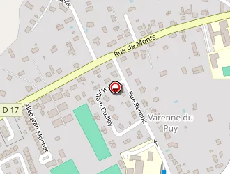 Carte de Asd 37 à Montbazon