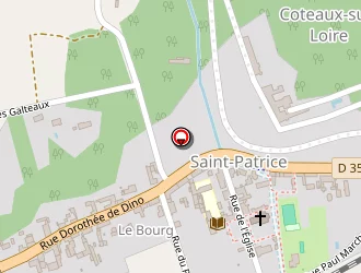 Carte de Hostellerie Chateau Rochecotte à Saint-patrice