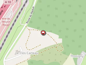 Carte de Le Moulin Fleuri à Veigné