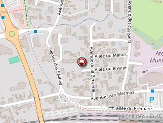 Carte de Société Générale à Baule-escoublac (la)