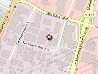 Carte de La K'bane à Chenôve