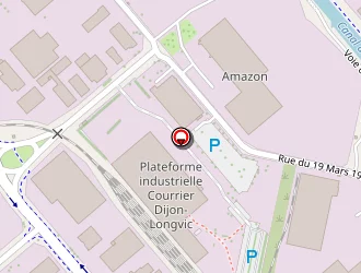 Carte de Envie Dijon à Longvic