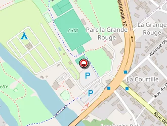 Carte de Montbazon Garage à Montbazon