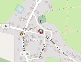 Carte de André Pascal à Orçay